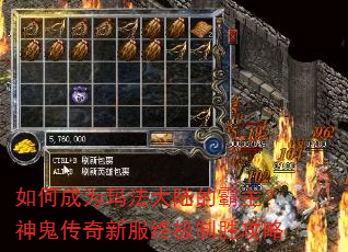 如何成为玛法大陆的霸主?神鬼传奇新服终极制胜攻略 如何成为玛法大陆的霸主?神鬼传奇新服终极制胜攻略