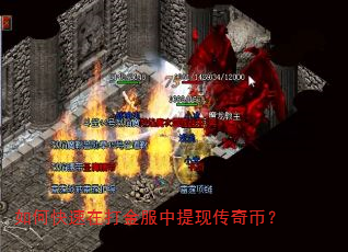如何快速在打金服中提现传奇币? 如何快速在打金服中提现传奇币?