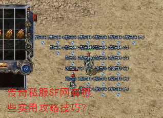 传奇私服SF网有哪些实用攻略技巧? 传奇私服SF网有哪些实用攻略技巧?