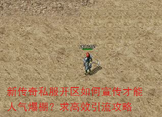 新传奇私服开区如何宣传才能人气爆棚?求高效引流攻略 新传奇私服开区如何宣传才能人气爆棚?求高效引流攻略