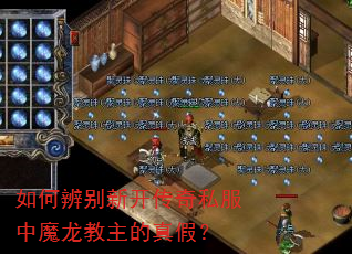 如何辨别新开传奇私服中魔龙教主的真假? 如何辨别新开传奇私服中魔龙教主的真假?