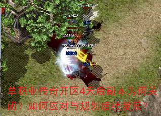 单职业传奇开区4天后副本为何关闭?如何应对与规划后续发展? 单职业传奇开区4天后副本为何关闭?如何应对与规划后续发展?