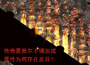 传奇夏普尔手镯加成属性为何存在差异? 传奇夏普尔手镯加成属性为何存在差异?